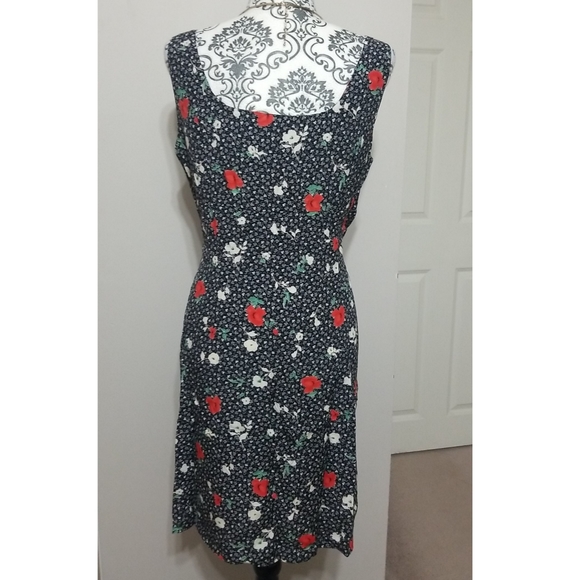 Plum, size 14, floral dress - Picture 2 of 9